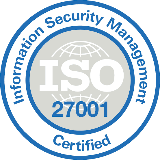 ISO 27001 Information Security Certified